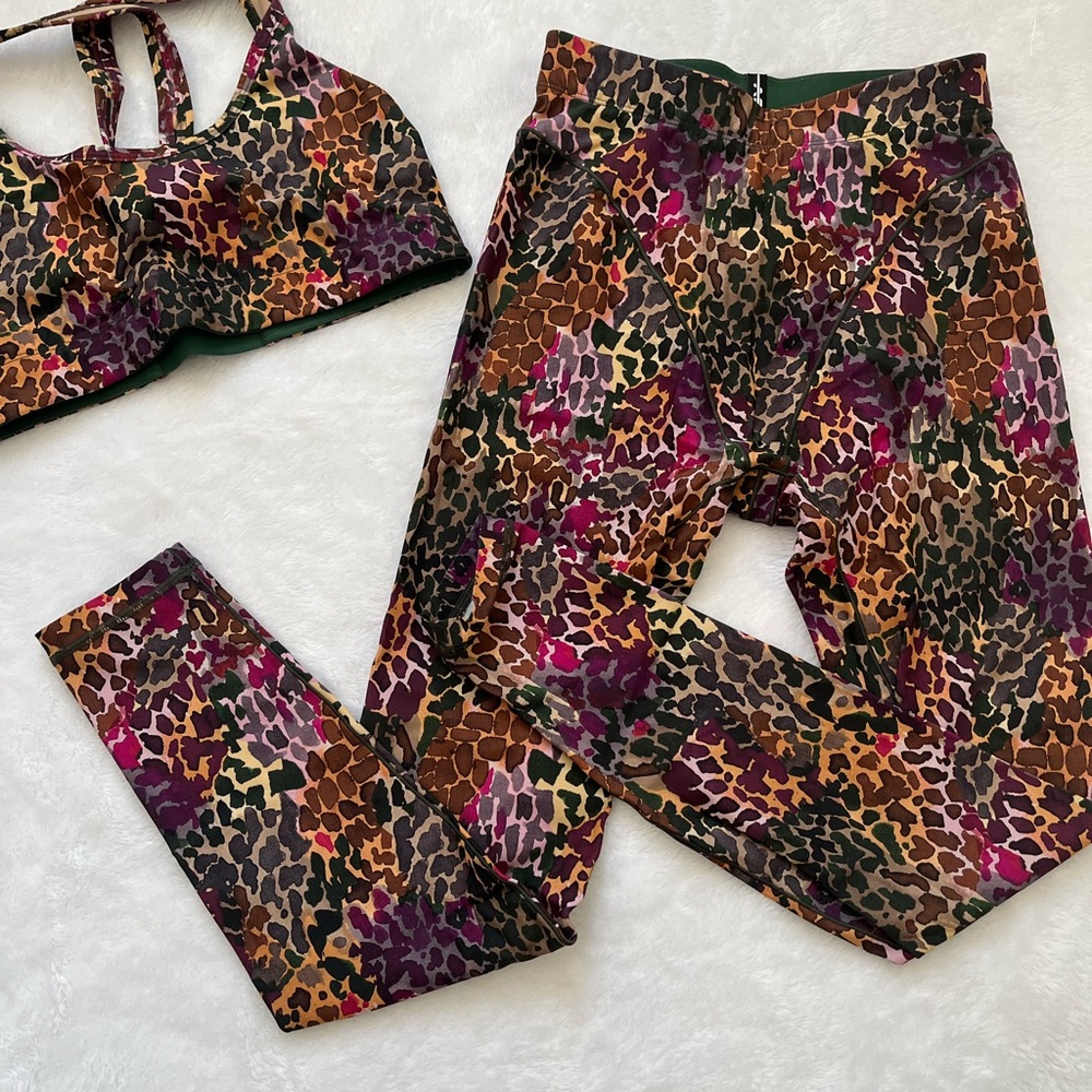 Printed workout set